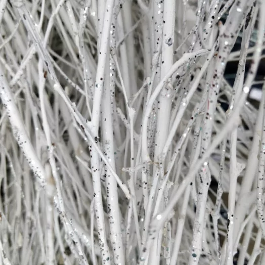BRANCHAGE BOULEAU PEINT BLANC LA BRANCHE 300CM