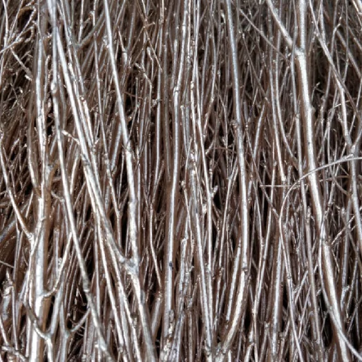 BRANCHAGE BOULEAU PEINT OR LA BRANCHE 200CM