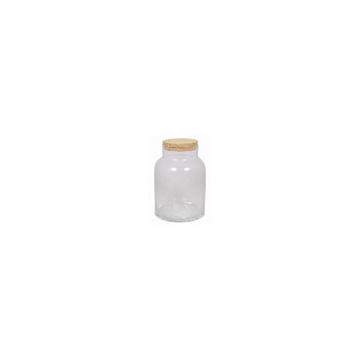 VERRERIE DECORAT.BARATTE D18 H27 29.967 BOUCHON LIEGE