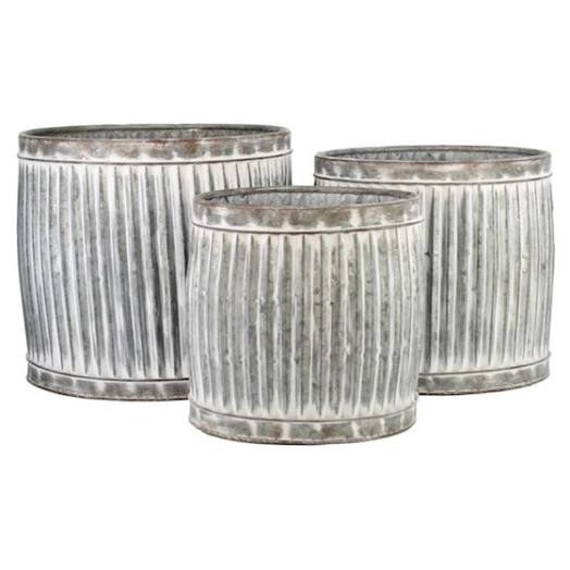 POT MANAUS ZINC D27 H27